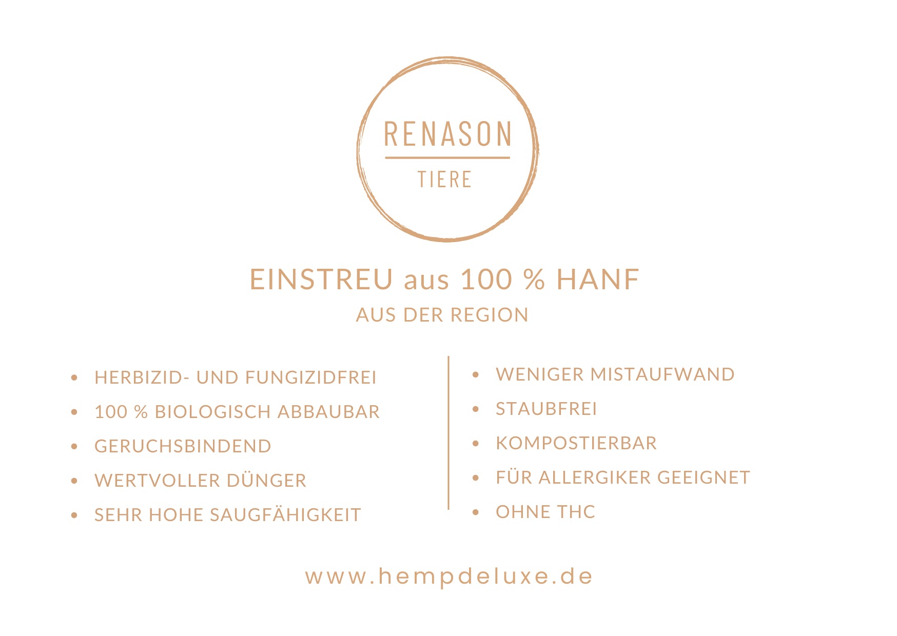 Hanf-Einstreu Mit Eukalyptus-Geruch – Hempdeluxe